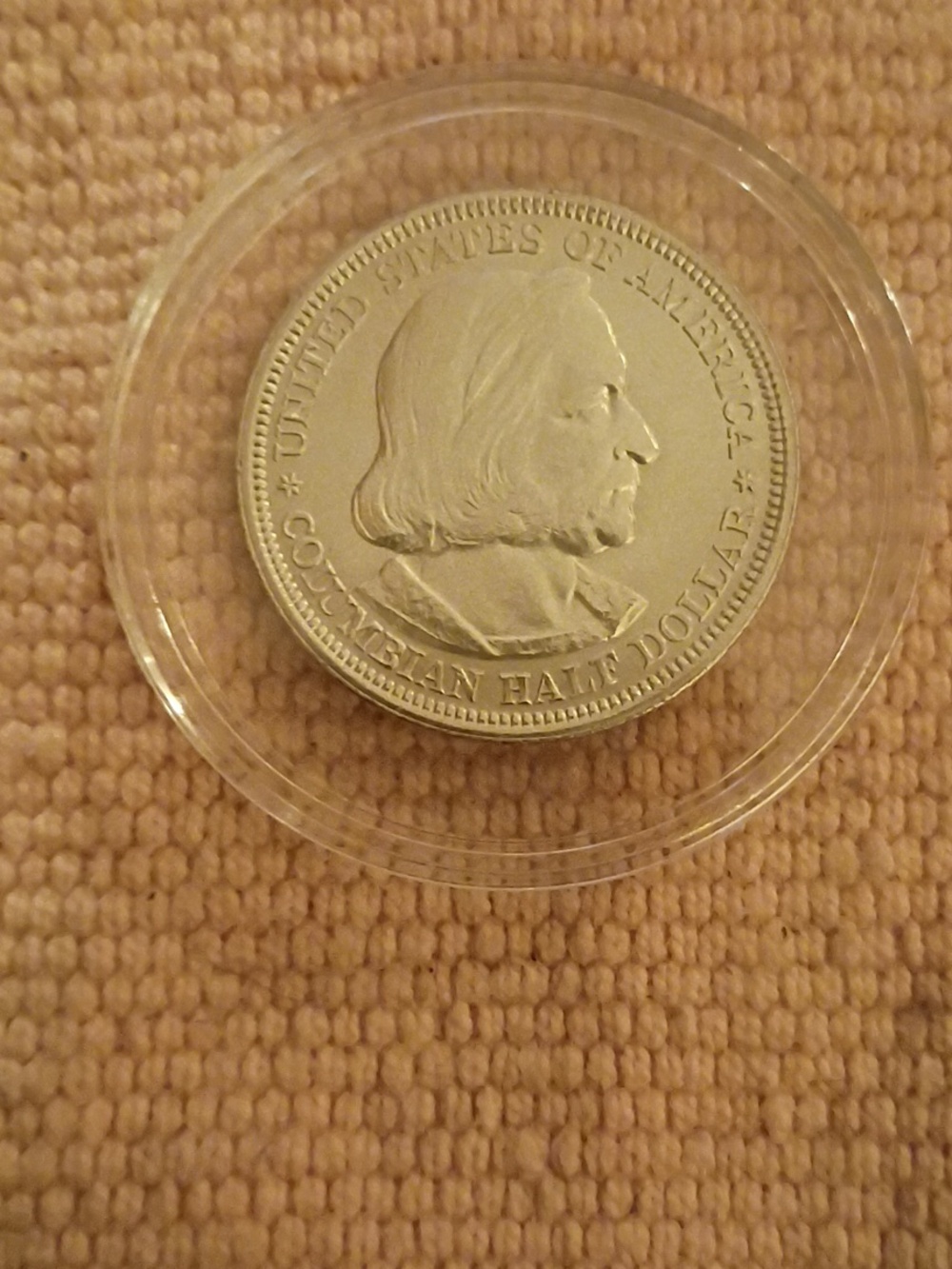 1882 MS Columbian Half Dollar Silver Coin - Picture 3 of 5